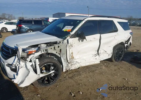 2020 Ford Explorer Xlt из США, поврежденный, VIN 1FMSK7DH3LGC21532